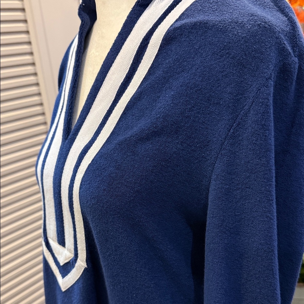 Cabana Life Navy Blue Long Sleeve Dress - Picture 4 of 5